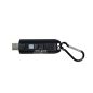 Preview: BasicNature LED Leuchte USB auf weisem Hintergrund Rückseite